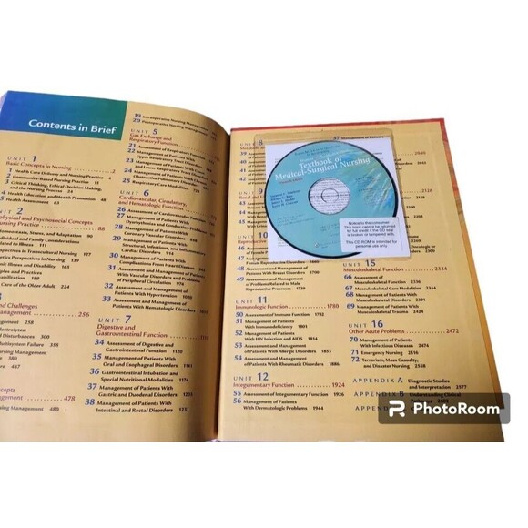 Brunner and Suddarth's Textbook of Medical Surgical Nursing by Brenda G.... - Picture 8 of 9
